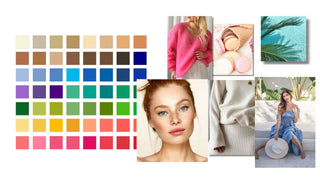 Color analysis: Fresh and tropical Spring palette