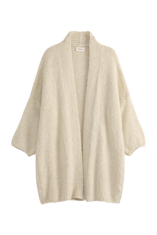 One Fine Day neuletakki, luonnonvalkoinen