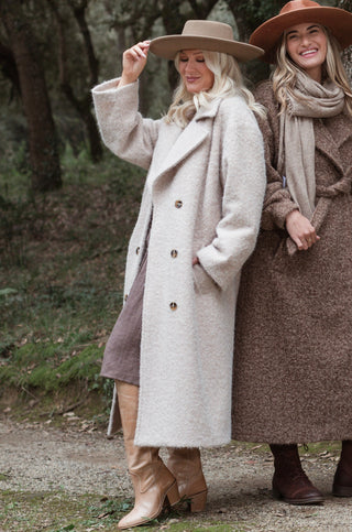 Aurelia takki, luonnonvalkoinen