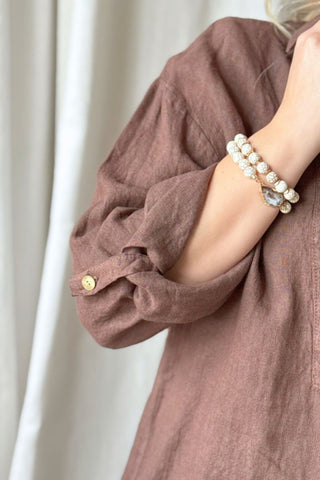 Ella pellavapaita, coffee