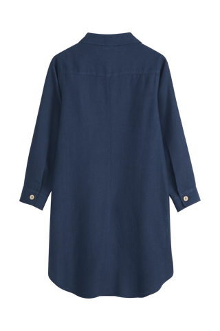 Mia pellavapaitis, navy