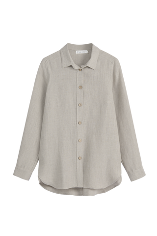 Boyfriend pellavapaitis, natural