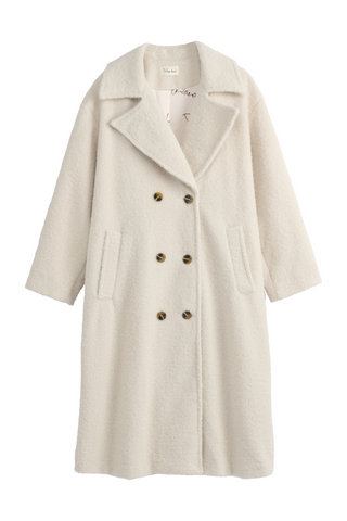 Aurelia takki, luonnonvalkoinen