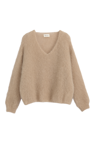 Mohair heaven neule, caramel