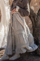 Lace Salsa pellavahame, taupe