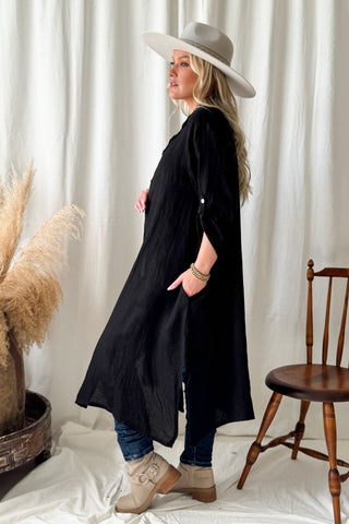 Adele paitamekko, musta