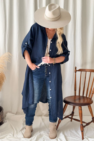 Adele paitamekko, navy