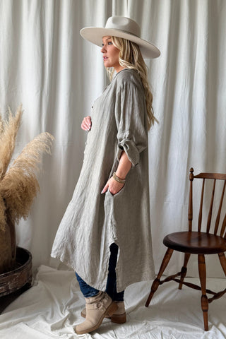 Adele paitamekko, taupe