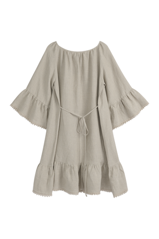 Alana pitsi pellavamekko, natural