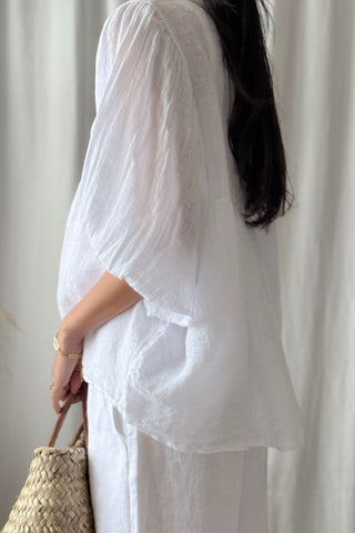 Alice pellavapaita, valkoinen