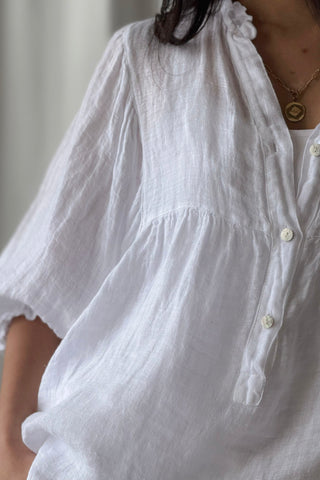 Alice pellavapaita, valkoinen