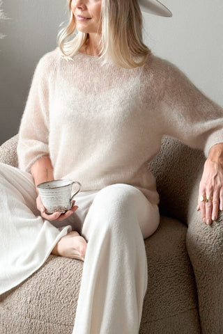 Chicness mohairneule, beige