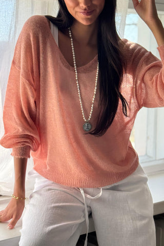 Amelie jumper, apricot