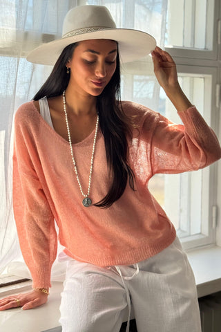 Amelie jumper, apricot