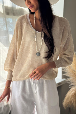 Amelie jumper, beige