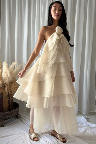 Amore dress, champagne 