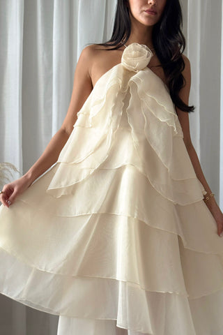 Amore dress, champagne 