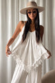 Amoura Lace satin top, champagne