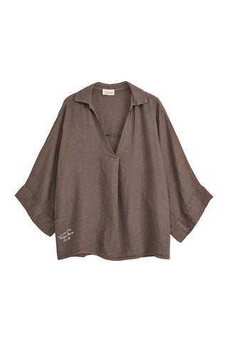 Aragon pellavapaita, coffee