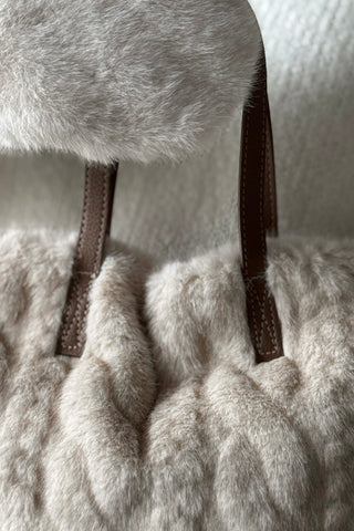 Aubrey olkalaukku tote, cream