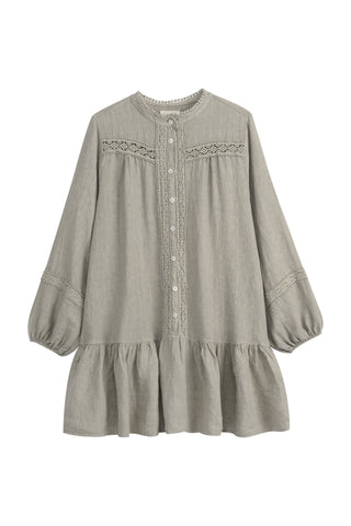 Avelle pellavatunika, taupe