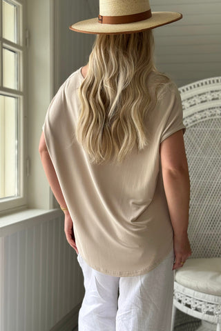 Avril modal t-paita, beige