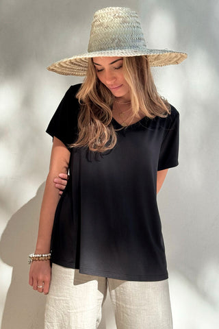 Bamboo daily t-shirt, black