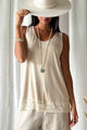 Bamboo Lace Daily toppi, beige