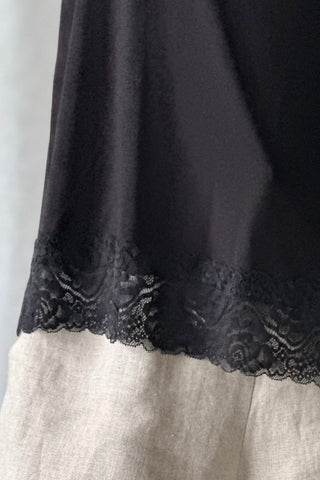 Bamboo Lace Daily toppi, musta