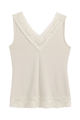 Bamboo Lace Valentine toppi, beige