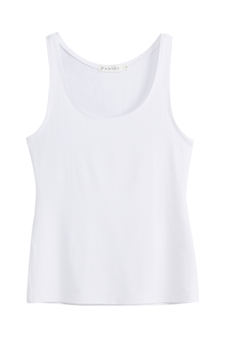 Bamboo basic toppi, valkoinen