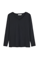 Bamboo basics longsleeve, black