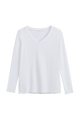 Bamboo basics longsleeve, white
