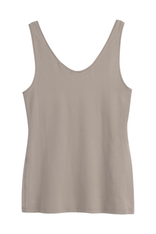 Bamboo cami trikootoppi, taupe