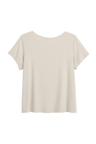 Bamboo daily t-paita, beige