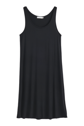 Bamboo Glow dress, black