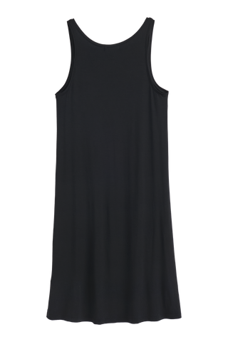 Bamboo Glow dress, black