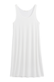 Bamboo Glow dress, white