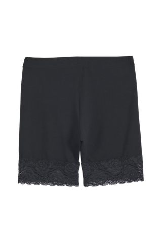 Bamboo Lace pyöräilyshortsit, musta