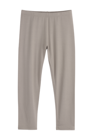 Bamboo leggings midi, taupe