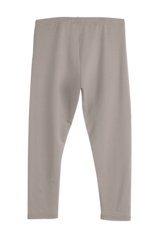 Bamboo leggings midi, taupe
