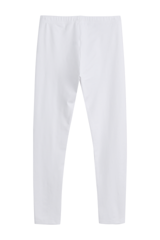Bamboo leggings pitkä, valkoinen