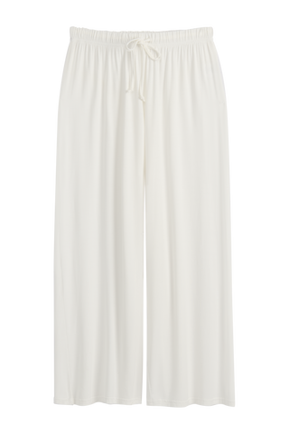 Bamboo Relax housut, valkoinen