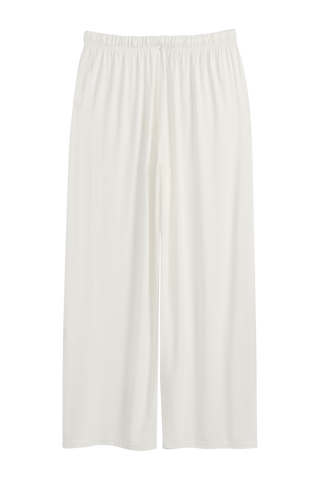 Bamboo Relax housut, valkoinen