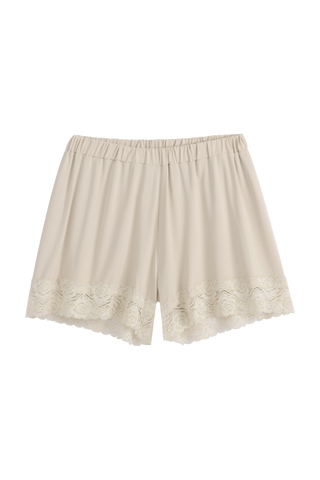 Bamboo Lace shortsit, beige