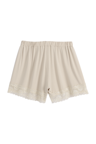 Bamboo Lace shortsit, beige
