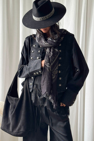 Bandana scarf, black