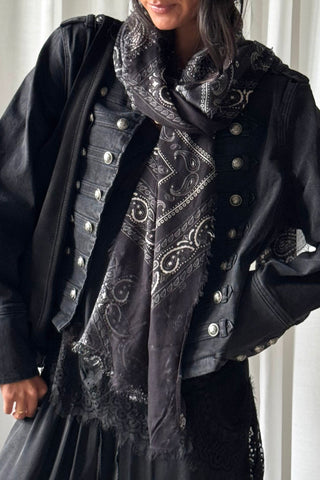 Bandana scarf, black