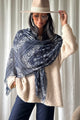 Bandana scarf, denim blue