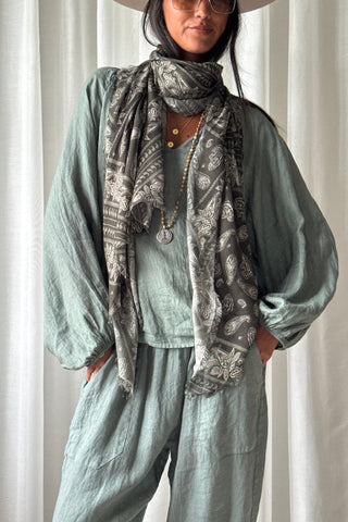 Bandana scarf, green
